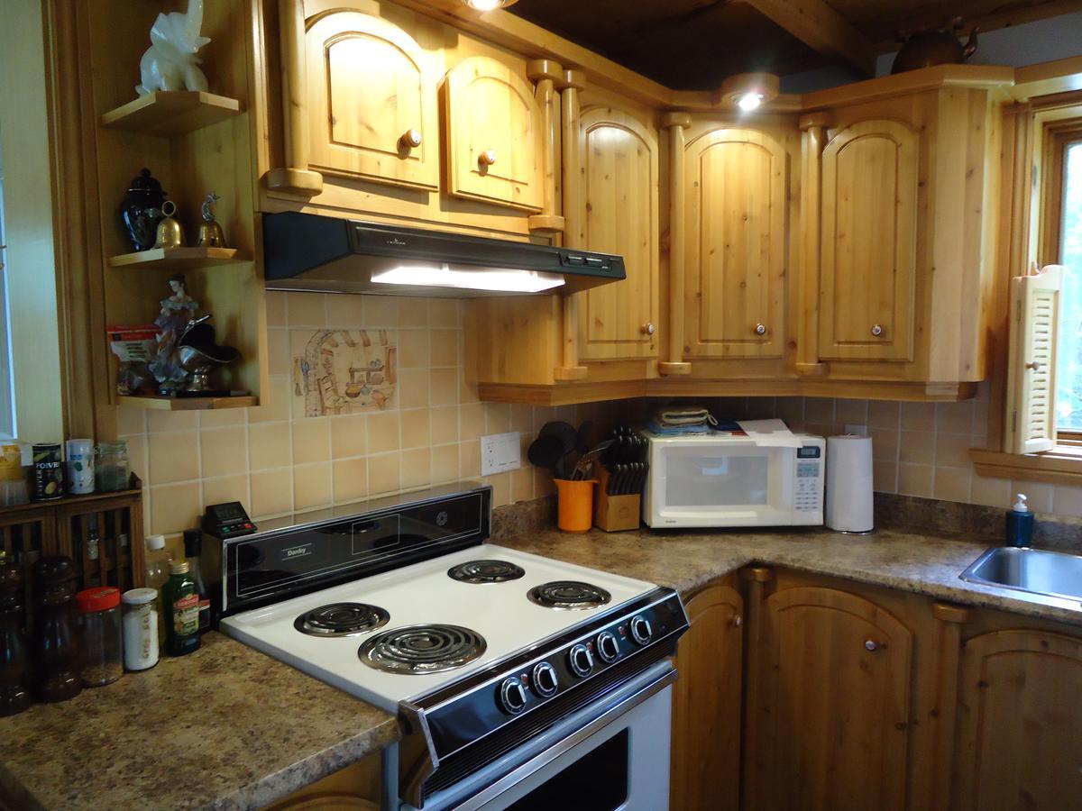 Chalet Saint-Thomas LʼAnse-Saint-Jean Esterno foto