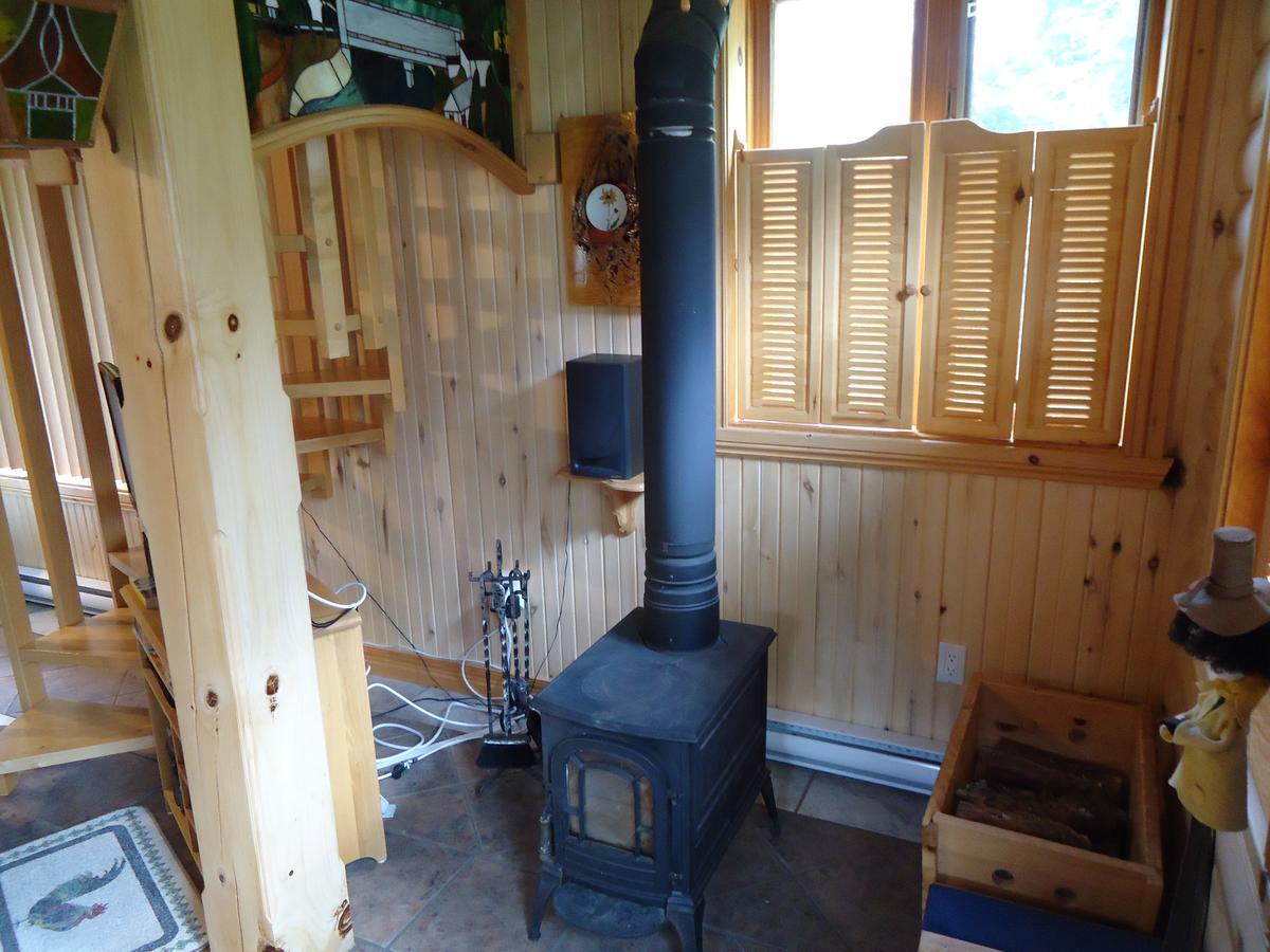Chalet Saint-Thomas LʼAnse-Saint-Jean Esterno foto